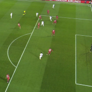Organização Defensiva | Impedir a criação | Uma linha de contenção perante bola no interior da grande-área 4