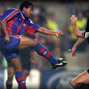 Remate de bico – Top – Romário no Barcelona